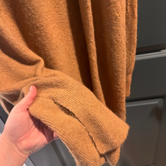 Madewell oversized camel color cardigan - Picture 5 of 5